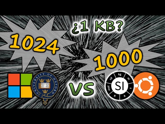1000 vs 1024
