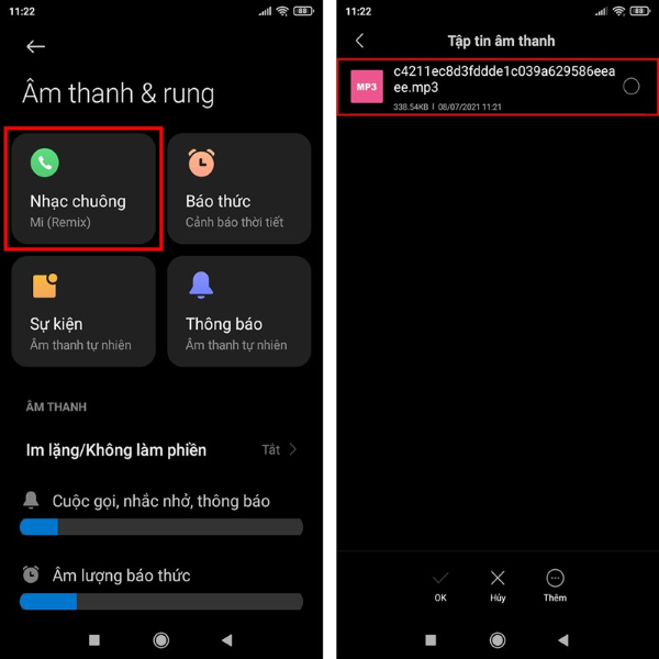 Android cài báo thức TikTok