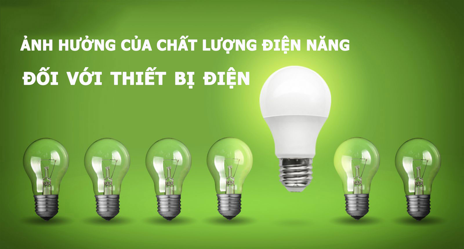 Ảnh hưởng của điện năng