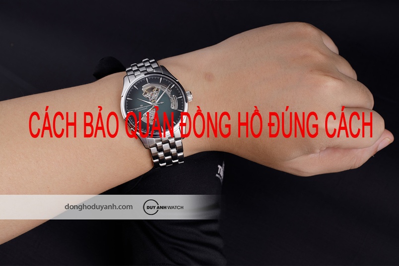 Bảo quản đồng hồ điện tử