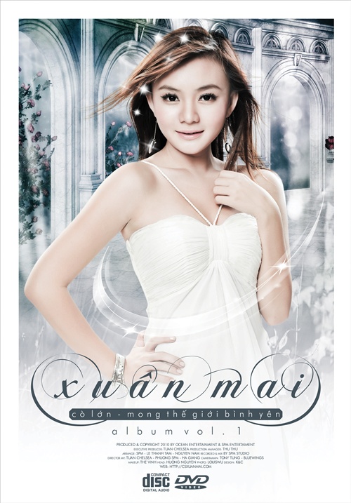 Bìa album nhạc Xuân Mai