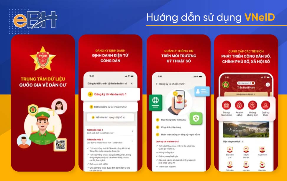 Các bước đăng ký VNeID online