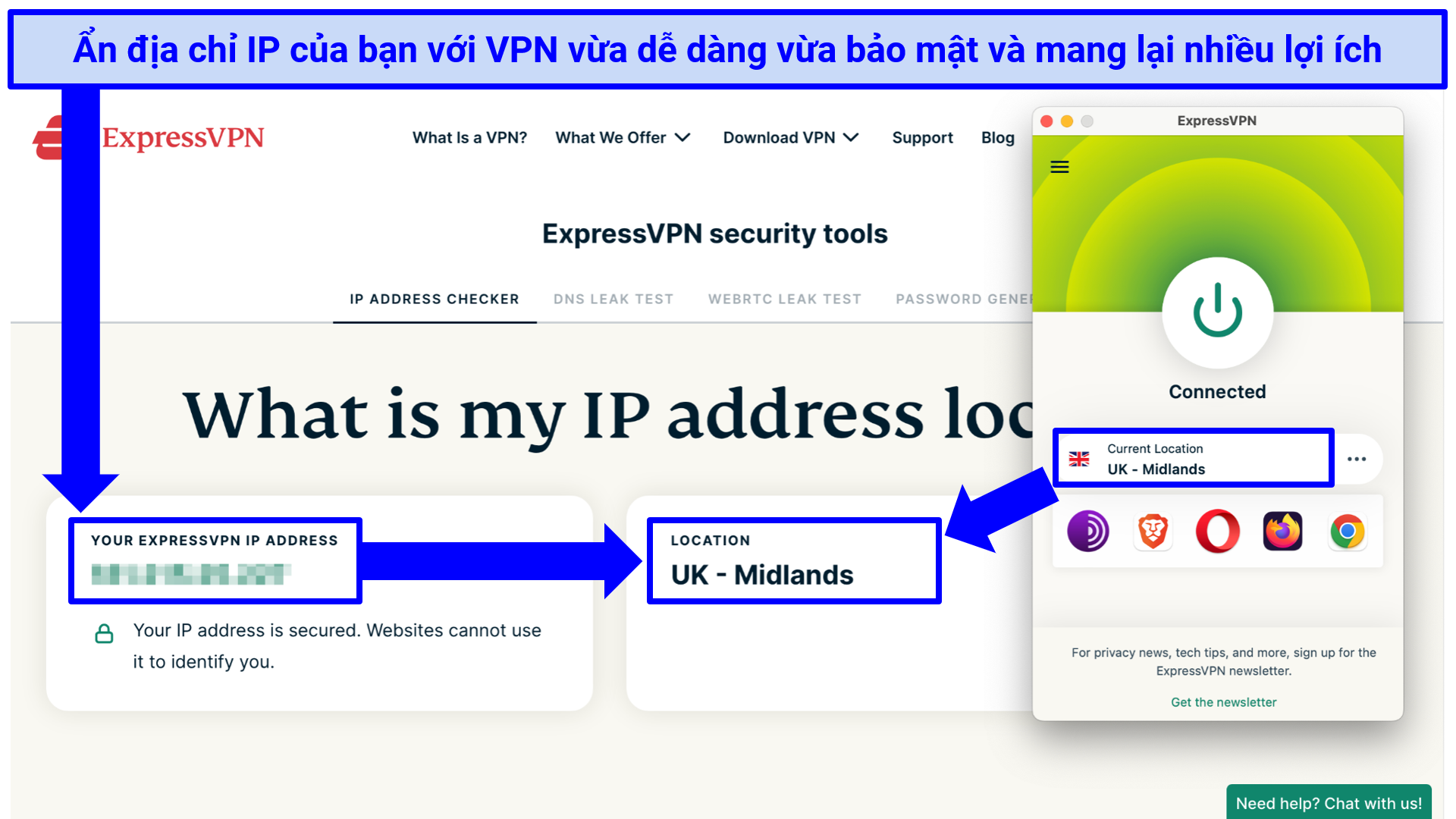 Che giấu địa chỉ IP