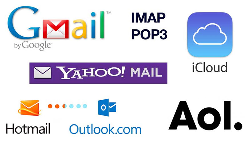 Dịch vụ email phổ biến