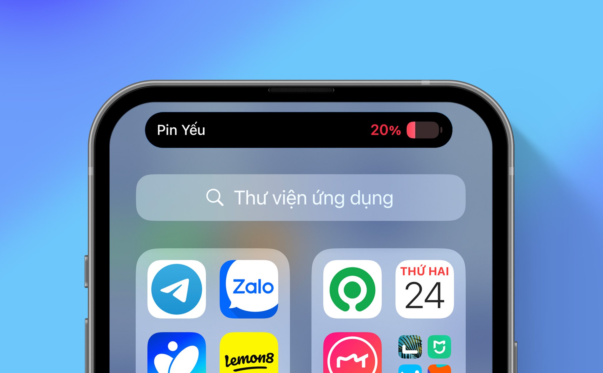 Dynamic Island không tốn pin