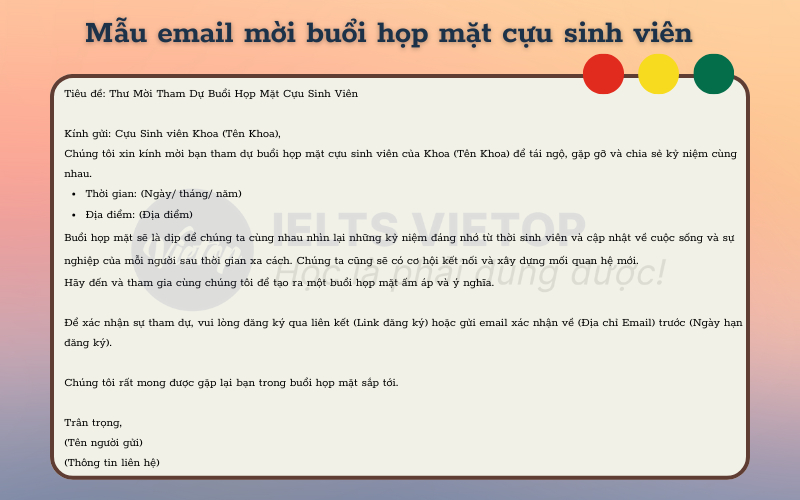 Email kết nối mọi người