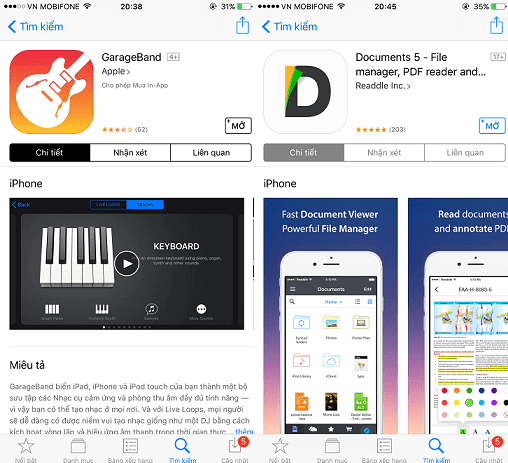 GarageBand cắt nhạc chuông