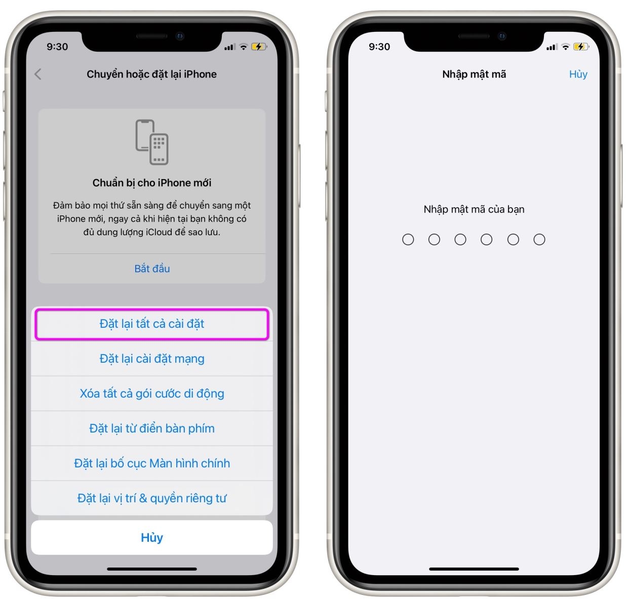iPhone tự khởi động lại