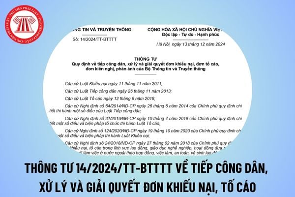 Khiếu nại lên bộ TTTT