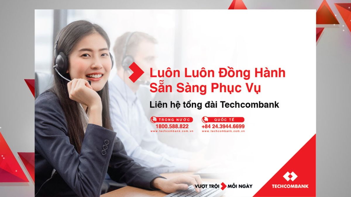 Liên hệ hỗ trợ Techcombank
