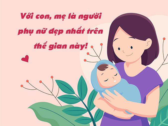 Mẹ và con ngày mới