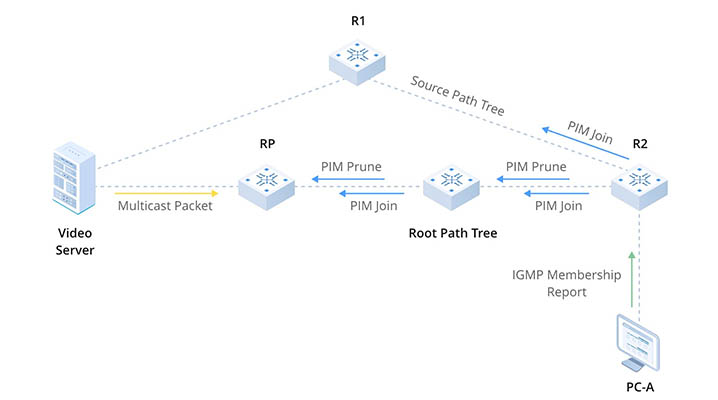Minh họa truyền video multicast