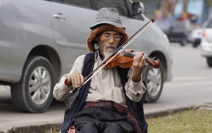 Nghệ sĩ đường phố chân thành