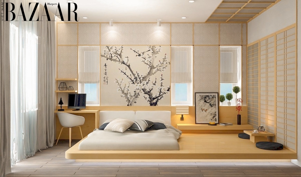 Phòng ngủ và nhạc thiền