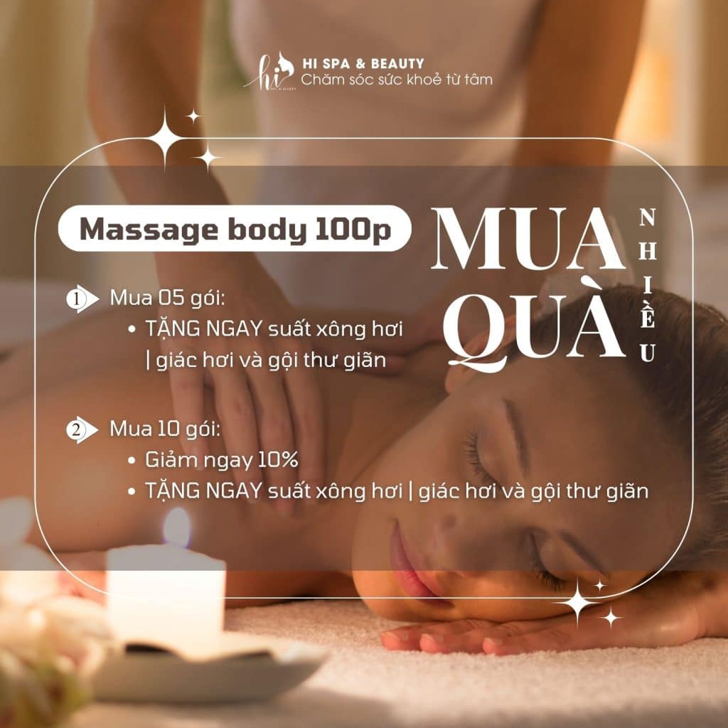 Spa thư giãn ngày sinh nhật