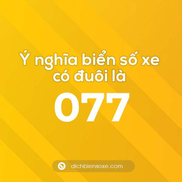 Suy nghĩ về ý nghĩa 077