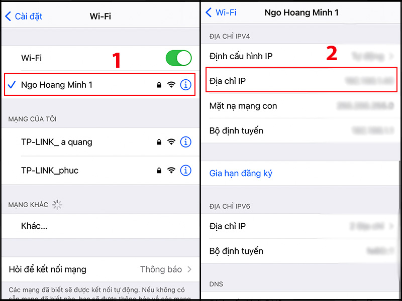Tìm địa chỉ IP