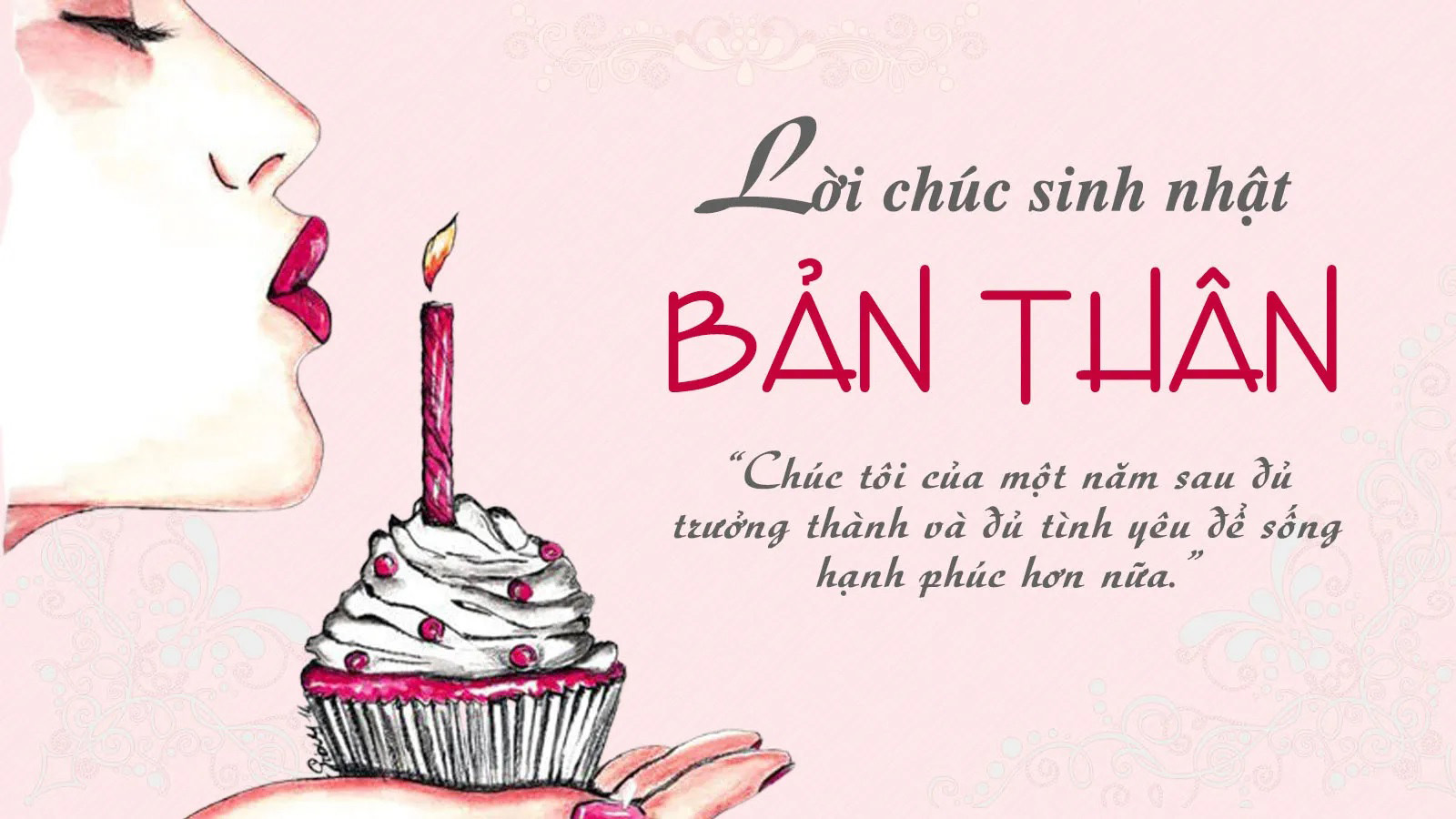 Viết lời chúc cho mình
