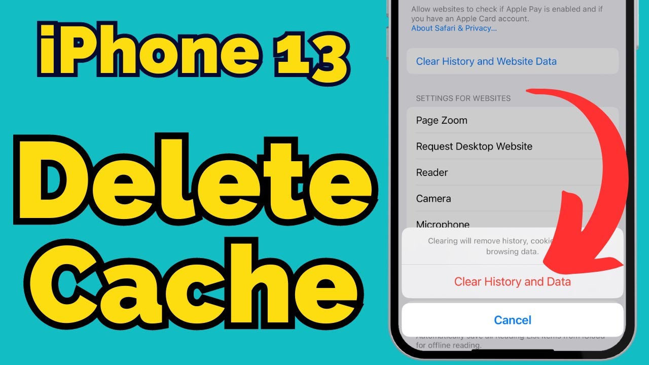 Xóa cache iPhone: Restart