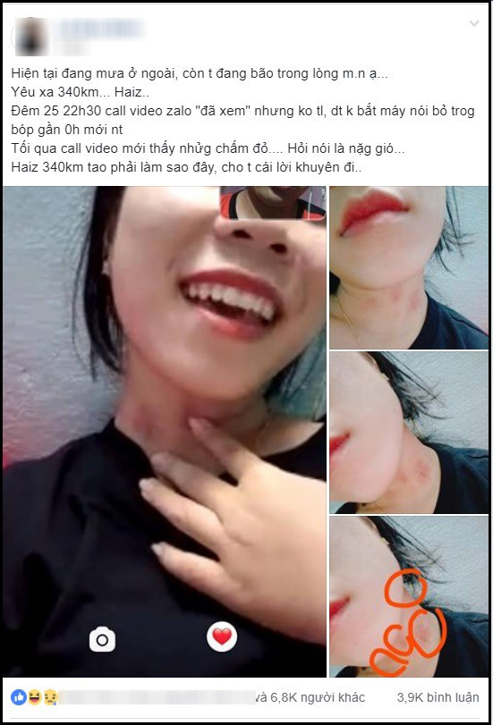 Bạn thân ở xa gọi video