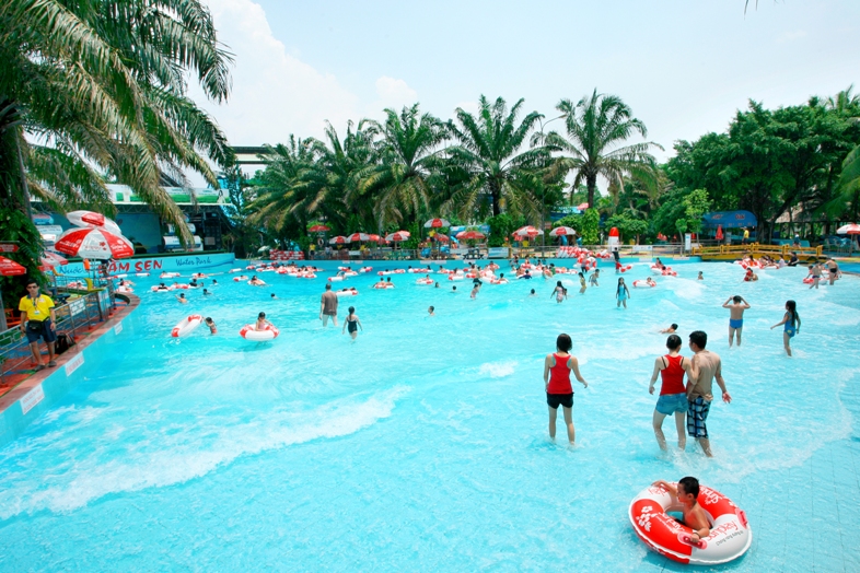 Hồ tạo sóng Đầm Sen