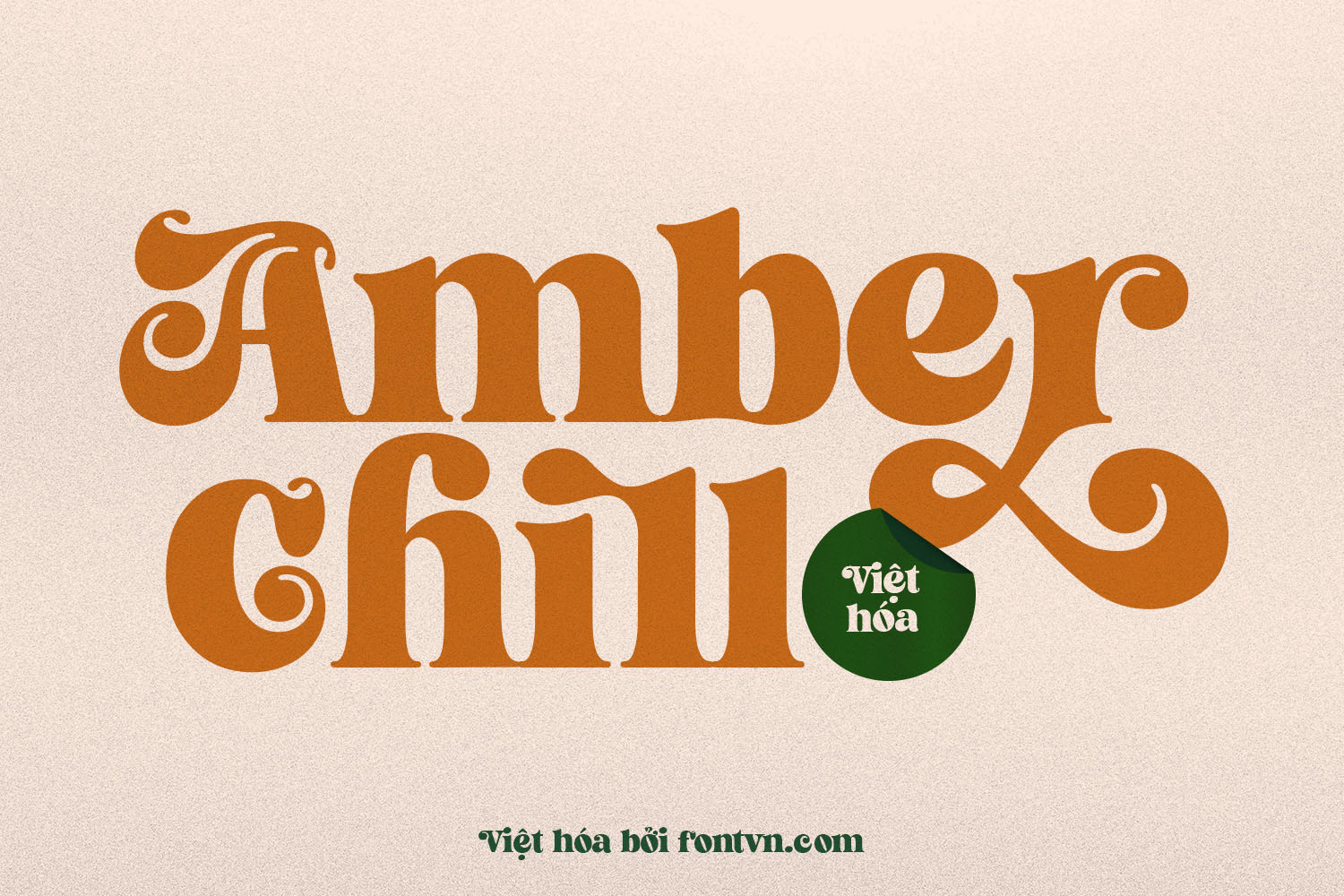 Typography chữ Chill
