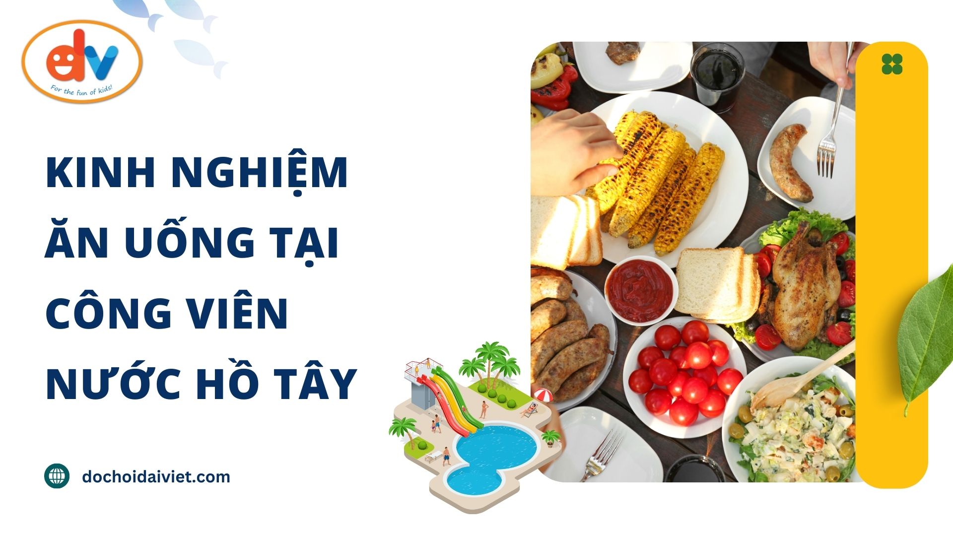 Ẩm thực tại công viên nước