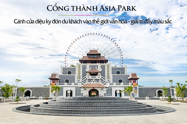 Cổng chào Asia Park Đà Nẵng