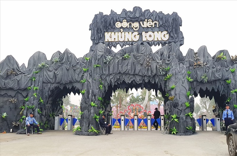 Toàn cảnh công viên Ninh Bình